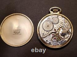 Hamilton 921 10s 21j 5 Adj. Pocket Watch in Orig. Solid 14K Gold Case