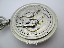 Hamilton 924 18s Lever Set Pocket Watch C. 1916 Serviced Ready to Use