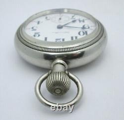 Hamilton 924 18s Lever Set Pocket Watch C. 1916 Serviced Ready to Use