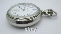 Hamilton 924 18s Lever Set Pocket Watch C. 1916 Serviced Ready to Use