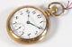 Hamilton 926 Model 1 Pocket Watch 18s Dial E Gerson Los Angeles Ca Gold Filled