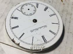 Hamilton 928 Pocket Watch Movement 1899 Rare Early 18S Running