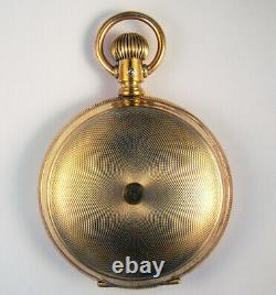 Hamilton 933 16j 18s Rare Low Serial #1095 First Year Production Pocket Watch