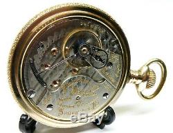 Hamilton 940 18s 21j 5adj Railroad Grade Providence Gold Fill Pocket Watch, Runs
