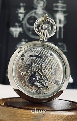 Hamilton 943 pocket watch 18s 21j in a Display Back Case Wow The Elusive 943