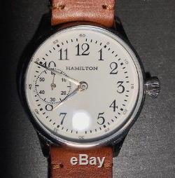 Hamilton 945, 23 jewels, conversion pocket watch