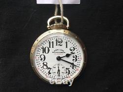 Hamilton 950b 23j Railway Special Pocket Watch. Running and Keeping time