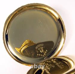 Hamilton 951 23 Jewel Extremely Rare Hunting Case 14k Gold Pocket Watch