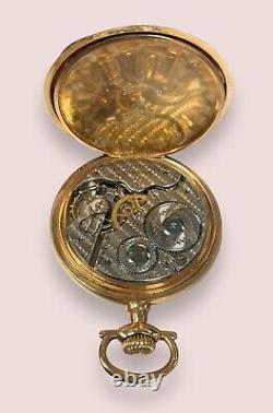 Hamilton 954 Grade 17 Jewels Pocket-Watch With Case And Papers