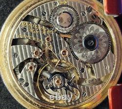 Hamilton 961 21 Jewel Hunting Case Pocket Watch Pendant Set