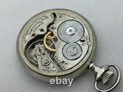 Hamilton 972 16s 17j Model 1 Pocket Watch SERVICED