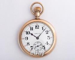 Hamilton 974 16 size 17 jewel Pocket Watch withNice Bristol 25 Year Swing Out Case