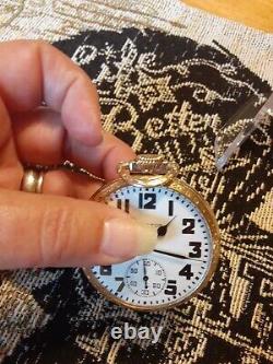 Hamilton 974 Special Pocket Watch Low ProductionRunning And Keeping Perfect Time