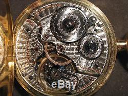 Hamilton 990 21-jewel 16-size Solid 14k Gold Pocket Watch