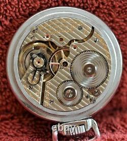 Hamilton 992 16S 21J RR Grade Pocket Watch Nice Condition