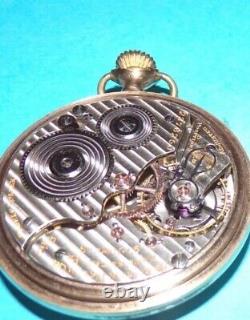 Hamilton 992 16s 21 jewel Gold Pocket Watch Antique 1926