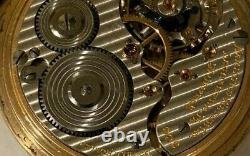Hamilton 992 21 Jewel Pocket Watch 10K Gold Filled Keystone Case