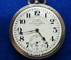 Hamilton 992 Adjusted For Railway Service Pocket Watch Two Tone Rarity L@@k