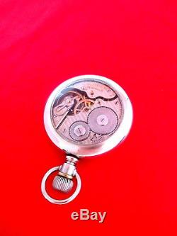 Hamilton 992 Antique 21 Jewels 16 sz Salesman Display Rare Case Pocket Watch RR