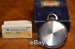 Hamilton 992-B New Old Stock with Original Box Railroad Pocket Watch