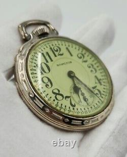 Hamilton 992 Movement Railroad Grade 14 K Gold Filled Pocket Watch