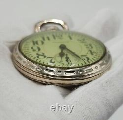 Hamilton 992 Movement Railroad Grade 14 K Gold Filled Pocket Watch