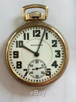 Hamilton 992 Pocket Watch, 21 jewels, Superb Condition, Serviced