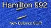 Hamilton 992 Pocket Watch Broken Balance Staff Repair