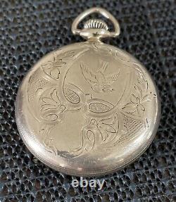 Hamilton 992 Pocket Watch Railroad Grade Sz 16 21J 10kgf Case 1912 Runs