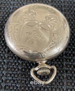 Hamilton 992 Pocket Watch Railroad Grade Sz 16 21J 10kgf Case 1912 Runs