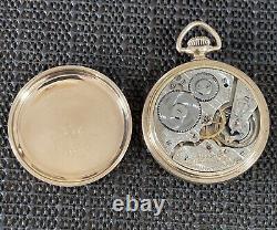 Hamilton 992 Pocket Watch Railroad Grade Sz 16 21J 10kgf Case 1912 Runs