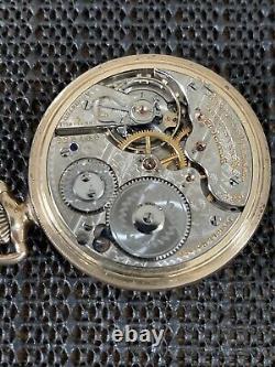 Hamilton 992 Pocket Watch Railroad Grade Sz 16 21J 10kgf Case 1912 Runs