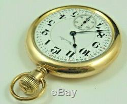 Hamilton 992 Pocket Watch, Swing Out 20 Yr Case, 21j 16s Nice Condition, Running