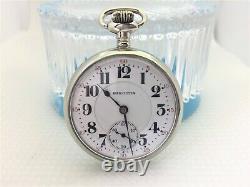 Hamilton 992 Railroad Pocket Watch 16s, 21j Housed in a SILVERODE Case SERVICED