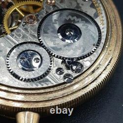 Hamilton 992 Railroad Pocket Watch with Chain For Parts