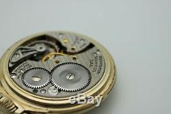 Hamilton 992B 10k Gold Filled 21 Jewel Railway Special Pocket Watch