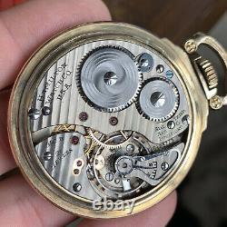Hamilton 992B Model 5, 16S, 21J WWII Era Pocket Watch with Hamilton Signed Case