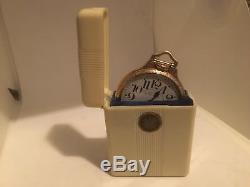 Hamilton 992B Pocket Watch Original Matching Numbers Case & Cigarette Box