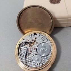 Hamilton 992B Pocket Watch in Ivory Bakelite Factory Box One Owner Estate Find