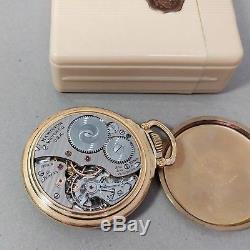Hamilton 992B RailRoad Pocket Watch in Ivory Bakelite Factory Case Estate Find