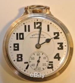 Hamilton 992B Railroad Watch Serial Number C112 VERY Early 1940 RELIST