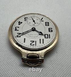 Hamilton 992B Railway Special 21J Pocket Watch 10K RGP BOC Runs Well