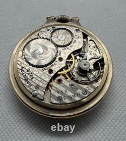 Hamilton 992B Railway Special 21J Pocket Watch 10K RGP BOC Runs Well