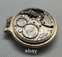 Hamilton 992B Railway Special 21J Pocket Watch 10K RGP BOC Runs Well