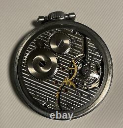 Hamilton 992B Railway Special 21J Pocket Watch Stainless