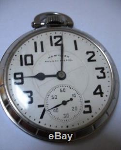 Hamilton 992B Railway Special Pocket Watch Working