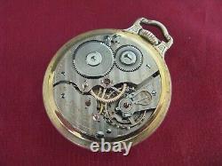 Hamilton 992E Elinvar 21j 16s Railroad Pocket Watch, 10k YGF Bar-Over-Crown Case