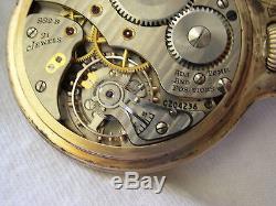 Hamilton 992b Railway Special 21j 16sz Pocketwatch Barover Crown Case