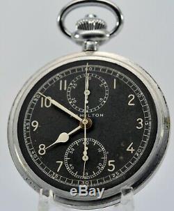 Hamilton Chronograph Pocket Watch Model 23