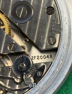 Hamilton Chronometer Deck Watch Model 22 size 36 Non-Gimbaled Naval Ship 1943
